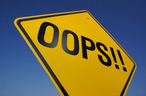 Opps sign blog comment marketing mistakes