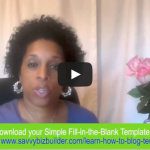 Simple Blogging Strategy Plan