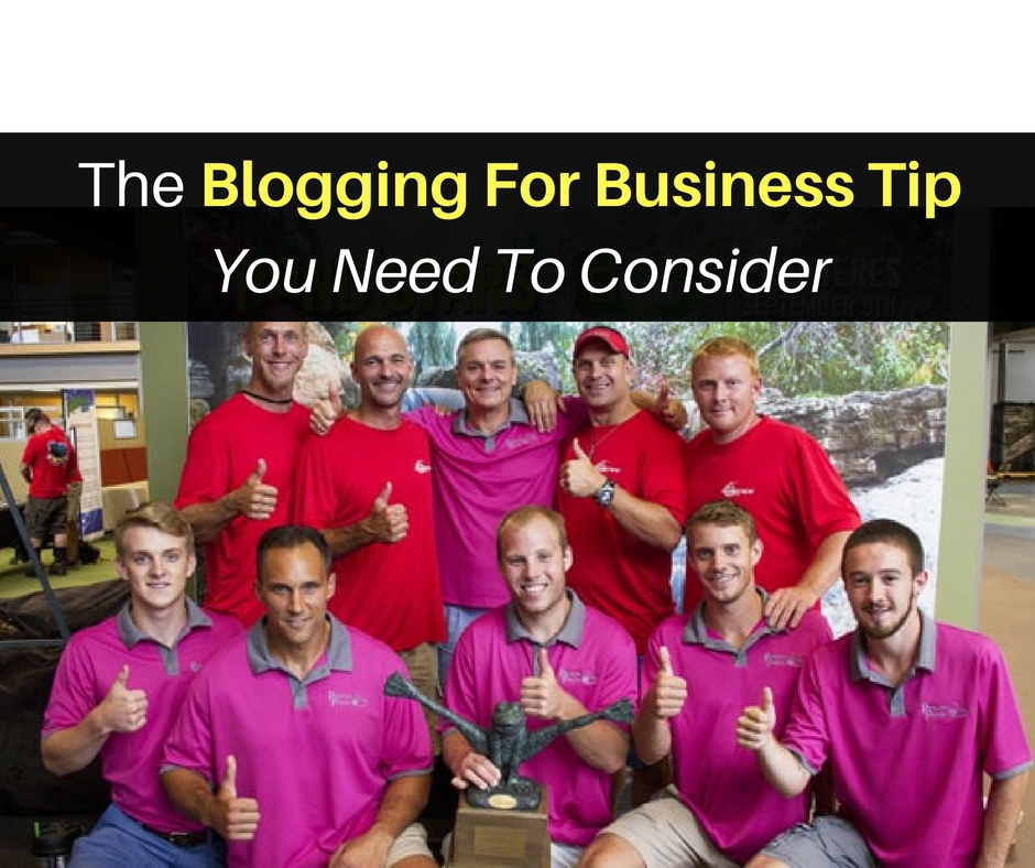 blogging for business tips